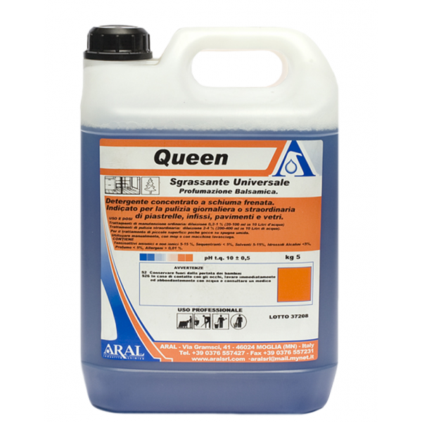 Ունիվերսալ ախտահանող-մաքրող միջոց QUEEN 5 լ. Ունիվերսալ ախտահանող-մաքրող միջոց QUEEN 5 լ.