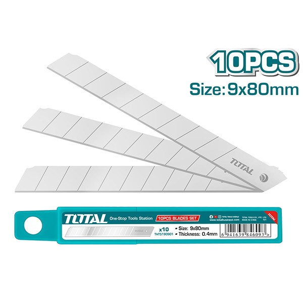 Սայրի հավաքածու 10հ Total Tools THT5190901