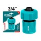Խողովակի կոնեկտոր 3/4” Total Tools THHCS63401