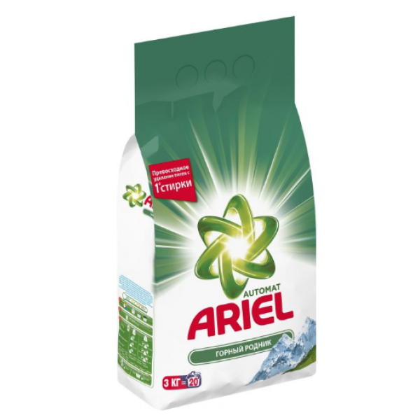 Լվացքի փոշի Ariel Սպիտակ 3 կգ. Լվացքի փոշի Ariel Սպիտակ 3 կգ.