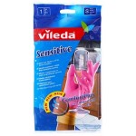 Ձեռնոցներ տնտեսական Vileda Sensitive 1 զույգ, չափ S