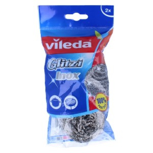 Սպիրալներ Vileda Glitzi Inox 2+1 հատ