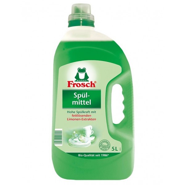 Սպասք լվանալու միջոց Frosch ցիտրուս 5 լ. Սպասք լվանալու միջոց Frosch ցիտրուս 5 լ.