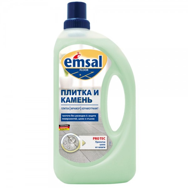 Քարե և սալիկապատ հատակների խնամքի միջոց Emsal 1 լ. Քարե և սալիկապատ հատակների խնամքի միջոց Emsal 1 լ.
