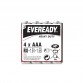 Մարտկոցներ Eveready AAA, 4 հատ