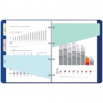 Էջաբաժանիչ ստվարաթղթե, գունավոր Office Space 230x120մմ, 100 թերթ