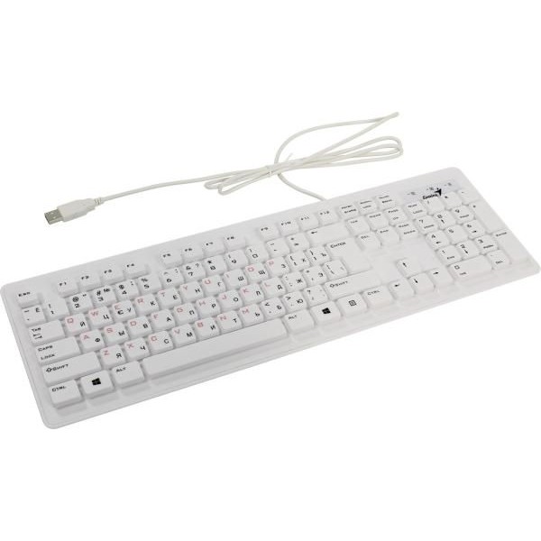 Ստեղնաշար Genius Slimstar 130USB WHITE