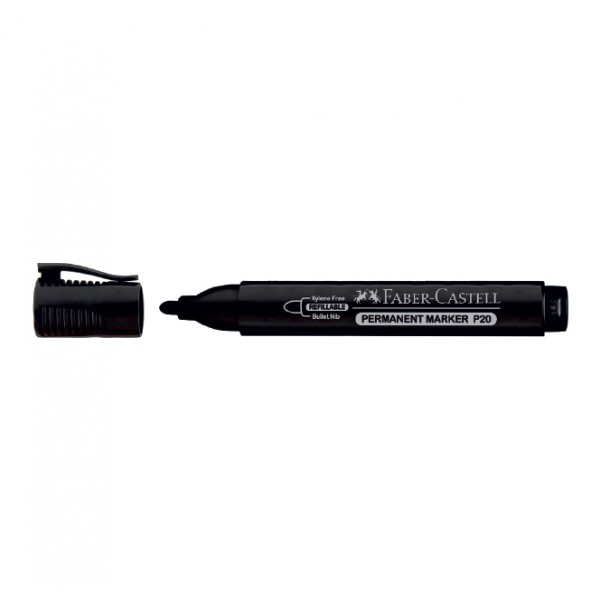 Մարկեր պերմանենտ Faber Castell P20